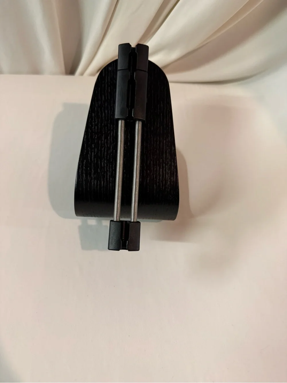 IKEA Black and Silver Mouse Holder / Cable Clip
